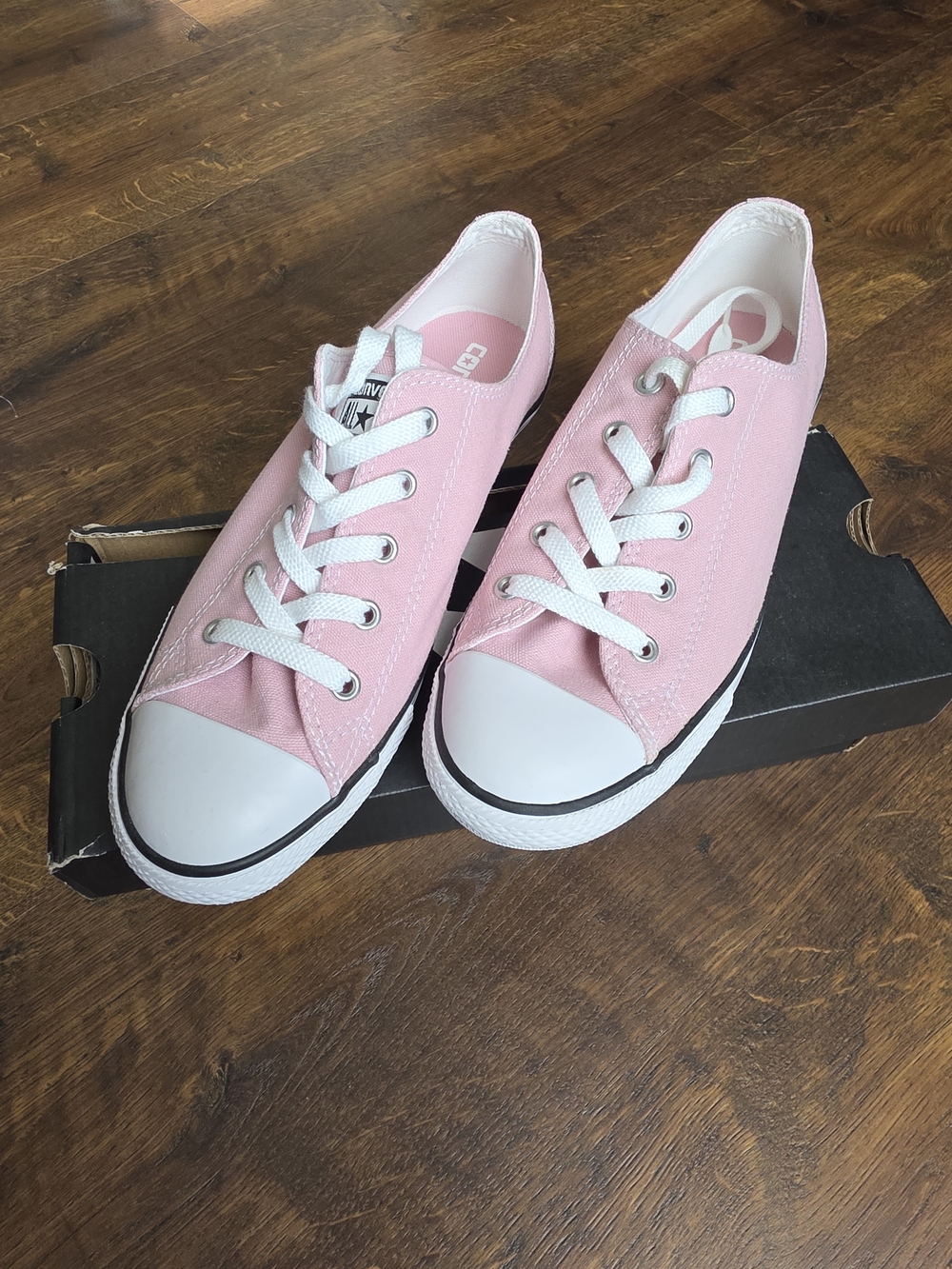 Converse Pink Low-Top Sneakers